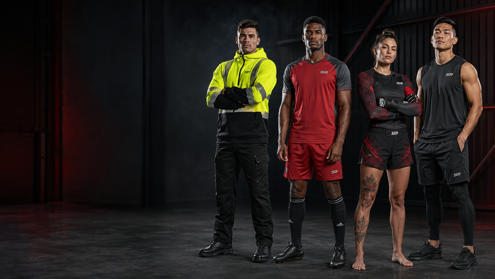 Sew Pro custom sportswear and workwear collection